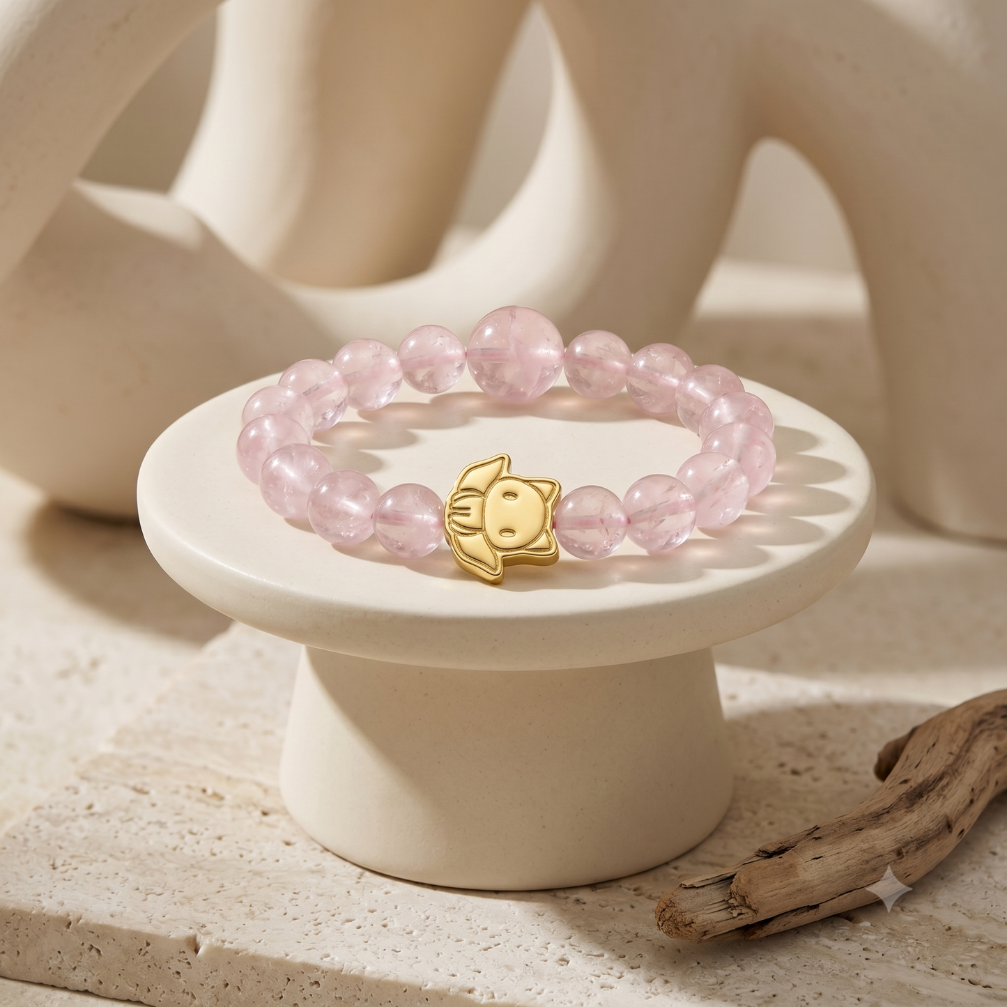 Woman's Rose Quartz · Love & Connection