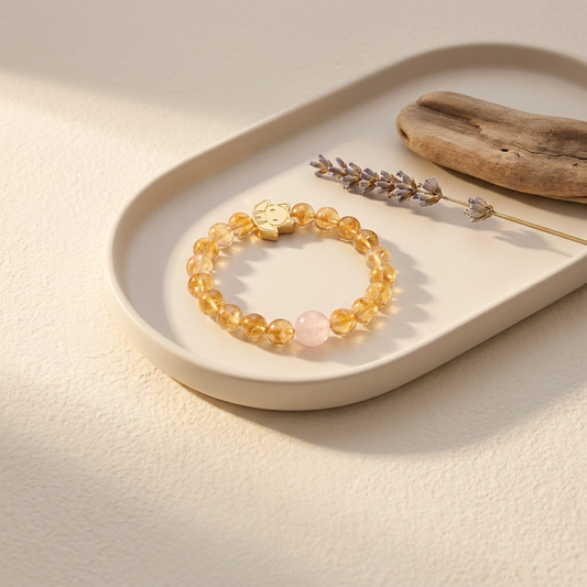 Woman's Citrine · Wealth & Abundance — Gold Edition